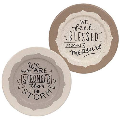 WE feel BLESSED beyond measure  
WE ARE STRONGER than THE STORM