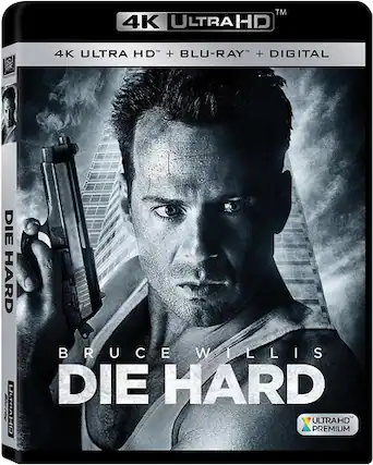 Front. Die Hard - 4K Blu-Ray.