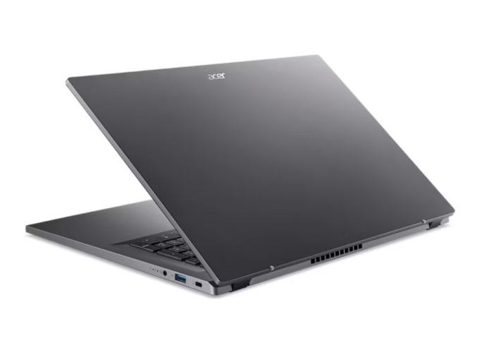 Alt View 1. Acer - Aspire Go 17 AG17-31P-322M Laptop – 17.3" Display, Intel N-Series, 8GB RAM, 256GB SSD - Gray.