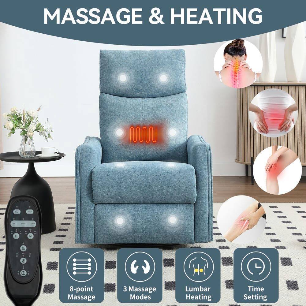 MASSAGE & HEATING

- 8-point Massage
- 3 Massage Modes
- Lumbar Heating
- Time Setting