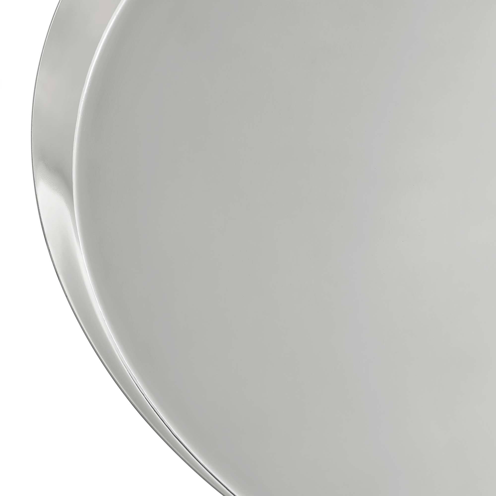 Alt View 5. Modway - Maren Round Side Table by Modway - Nickel.