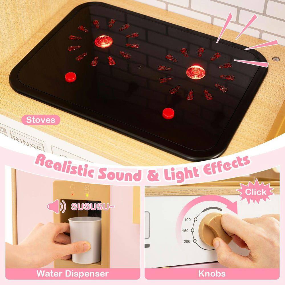 Stoves  
Realistic Sound & Light Effects  
Click SUSUSU~  
Water Dispenser  
Knobs