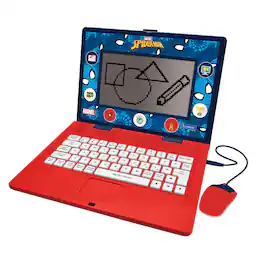 Lexibook - Spider-Man Bilingual Educational Laptop with 170 Activities & 6.7 Screen