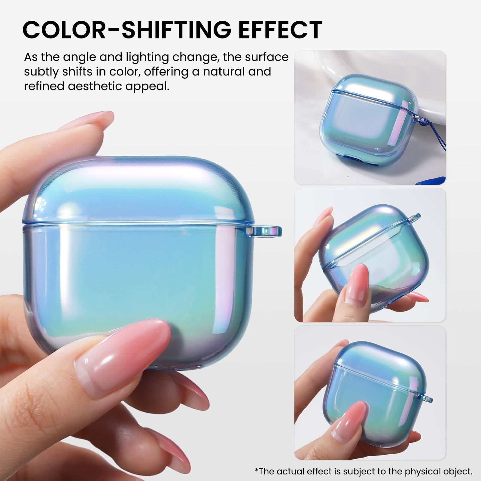 Color-shifting effect: As the angle and lighting change, the surface subtly shifts in color, offering a natural and refined aesthetic appeal. The actual effect is subject to the physical object.