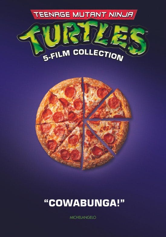 5 Film Teenage Mutant Ninja Turtles Collection (DVD Icons Packaging) [DVD]