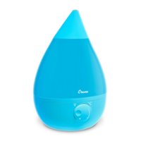 CRANE - 1 Gal. Drop Ultrasonic Cool Mist Humidifier - Blue - Front_Zoom