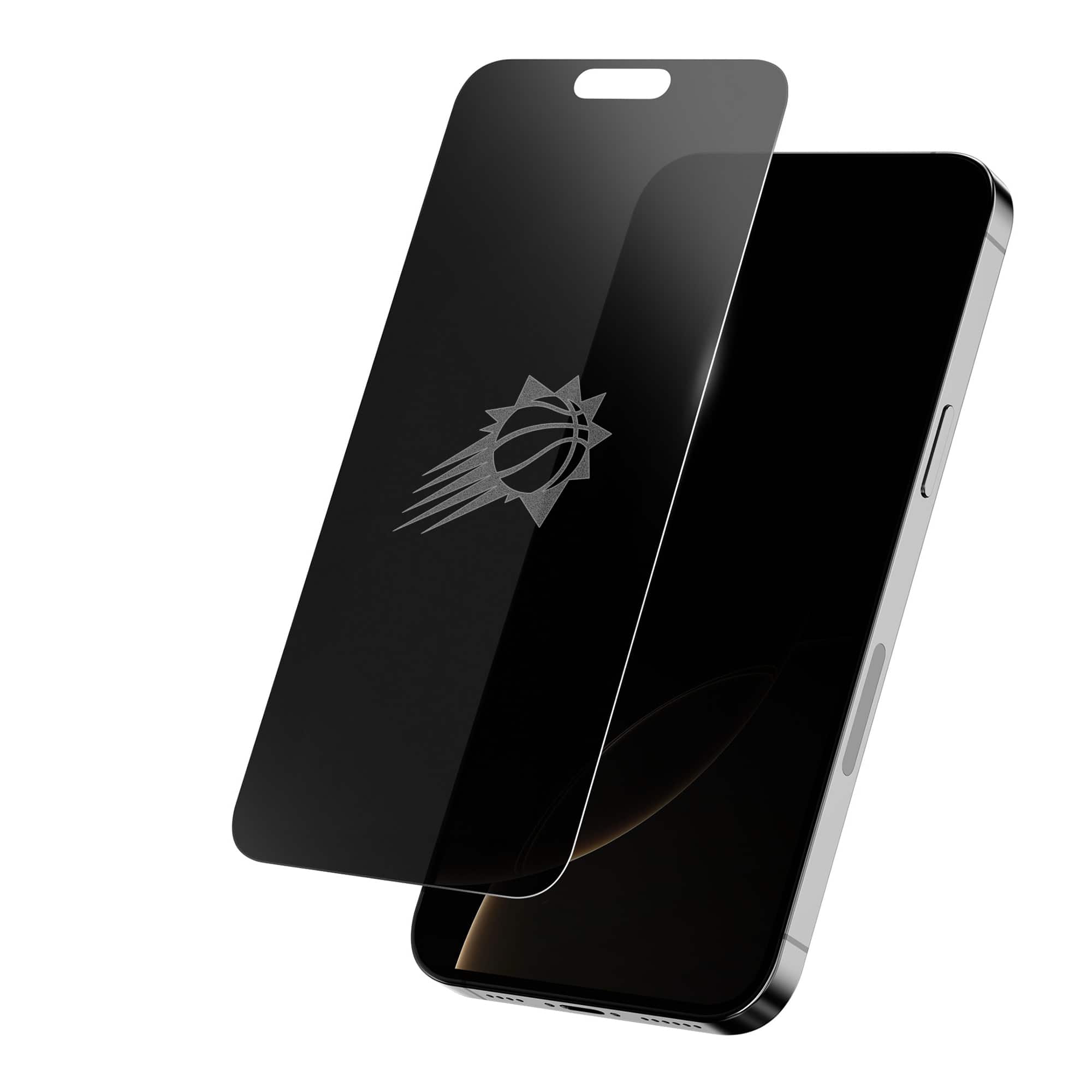 Photos - Screen Protect Phoenix Screen Skinz -  Suns iPhone Privacy Screen Protector - 15 Plus/15 Pro Max/16 Plus - Multicolor 