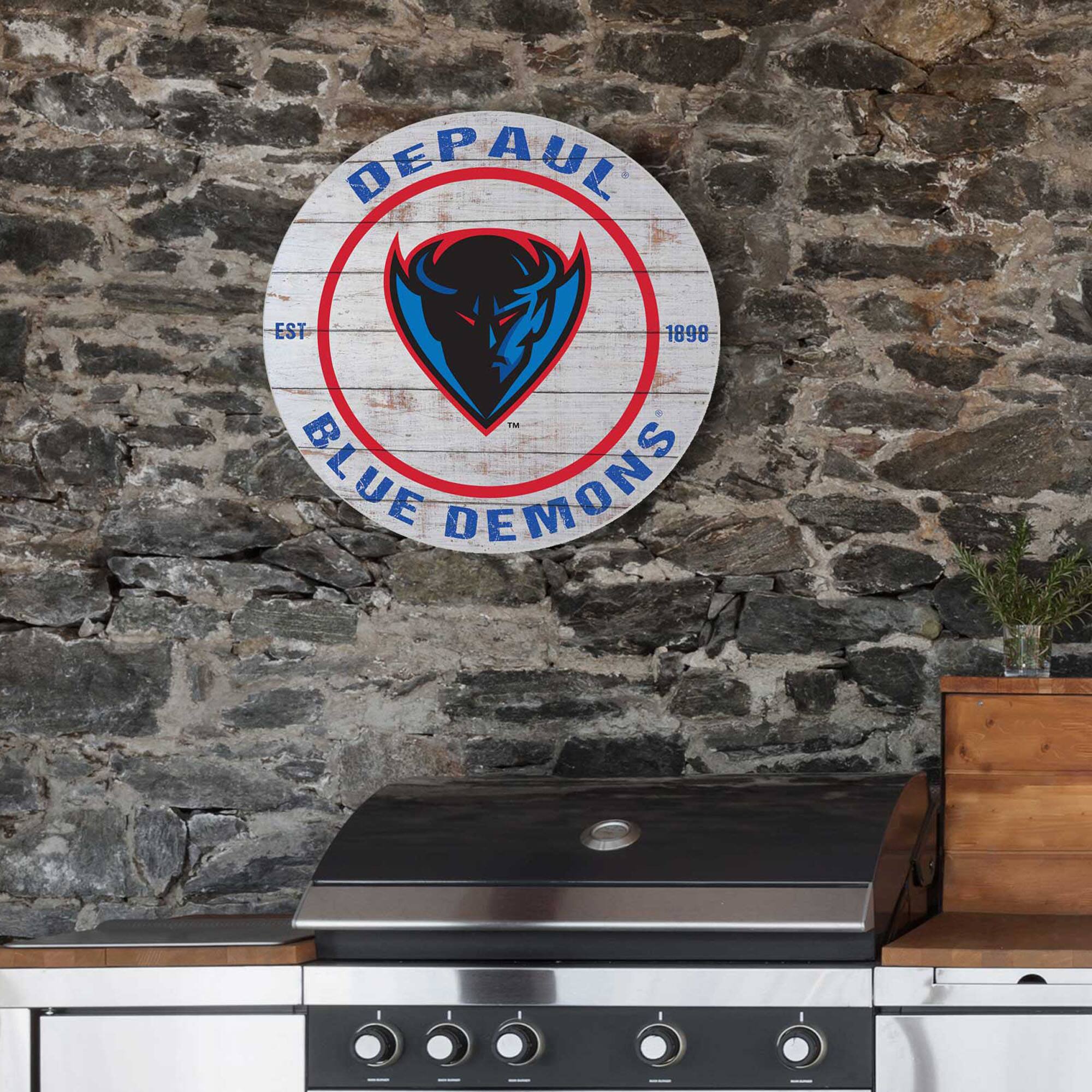 DEPAUL  
EST 1898  
BLUE DEMONS