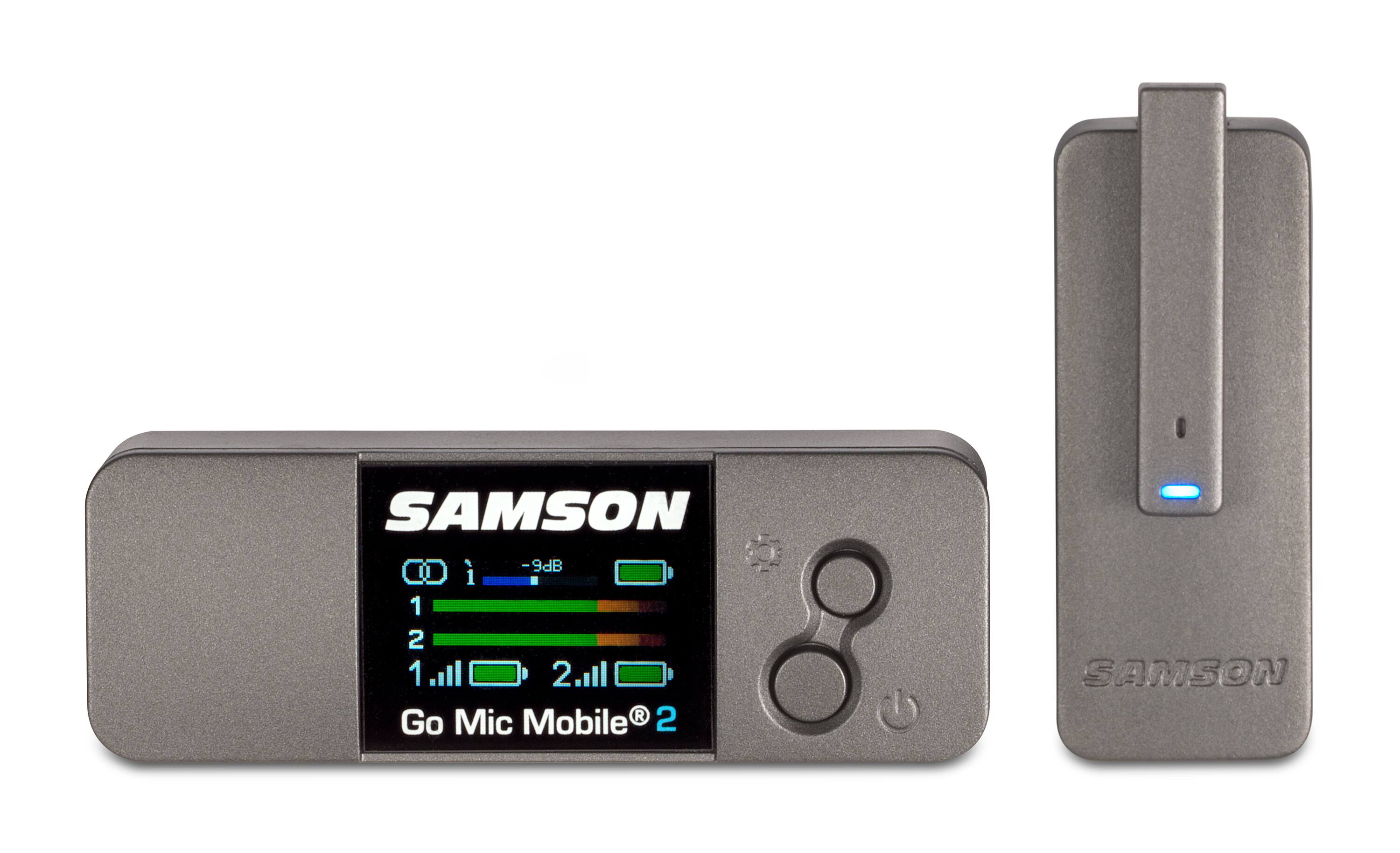 SAMSON  
Go Mic Mobile® 2  

1  
2  
1.111  
2.111  

-9dB