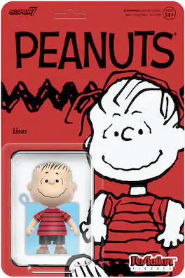 Super7 - Peanuts - ReAction Figures Wv8 - Linus - COLLECTIBLES - Multicolor