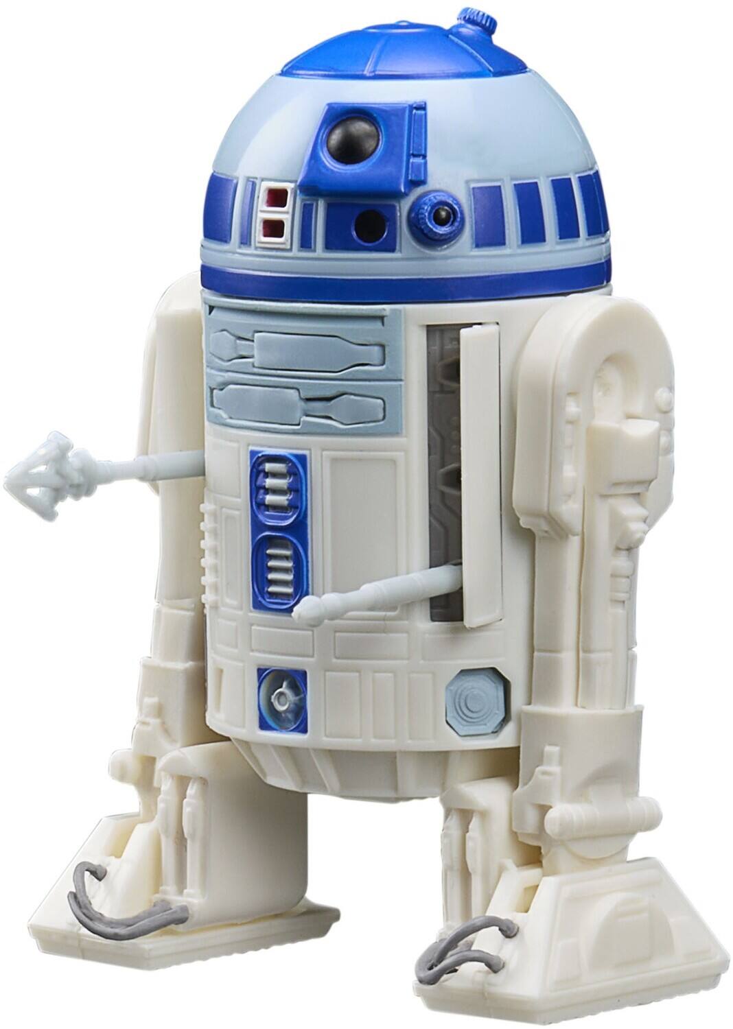 Alt View 2. Hasbro - Star Wars: Droids - Black Series - Artoo-Detoo (R2-D2) Action Figure with Coin   - COLLECTIBLES - Multicolor.