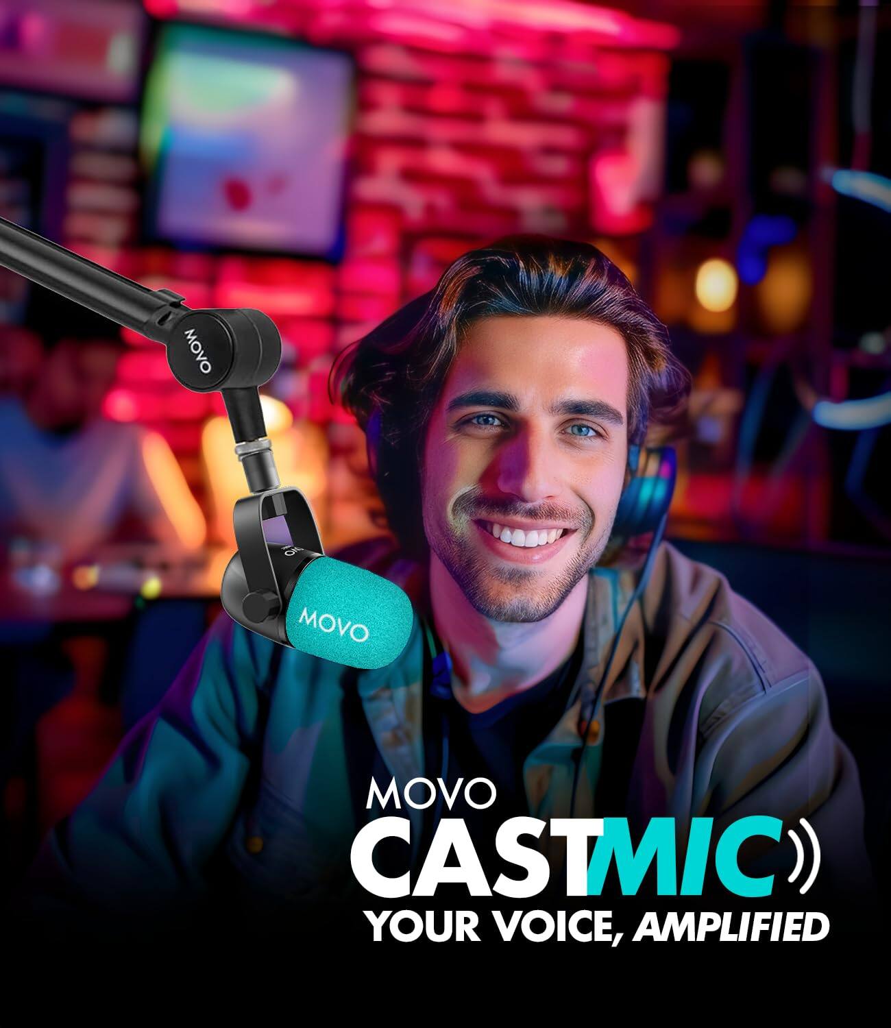 MOVO CASTMIC  
YOUR VOICE, AMPLIFIED