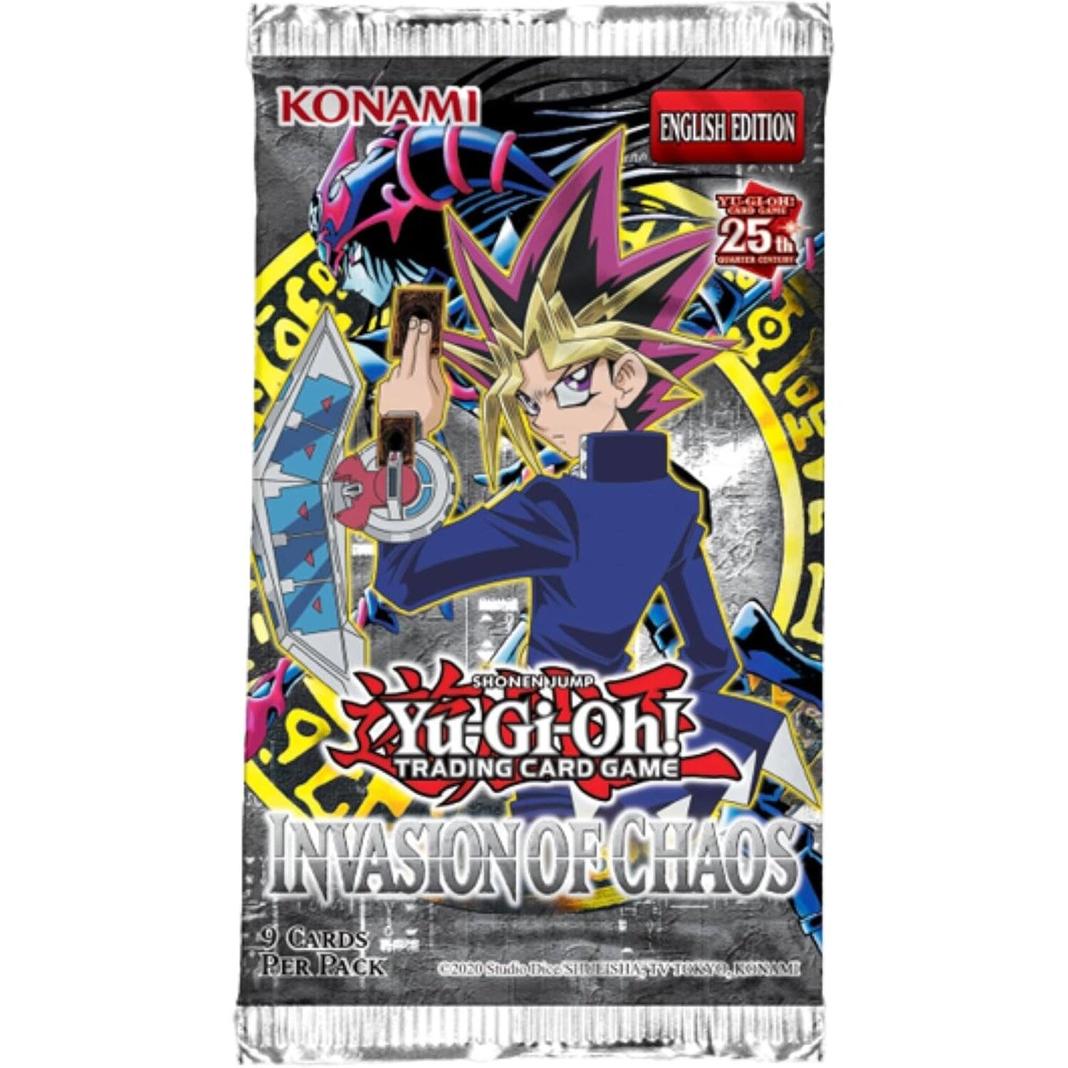 Konami - Yu-Gi-Oh!: 25th Anniversary Invasion of Chaos Booster Pack - Unlimited