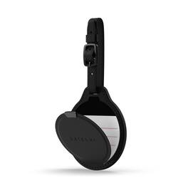 Satechi - FindAll Smart Luggage Tag with Find My - TSA-Friendly, Airport Tracking, Left-Behind Alerts, Wireless Rechargeable - Black