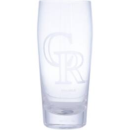 The Memory Company - Colorado Rockies 16oz. Clubhouse Pilsner Glass - Multicolor