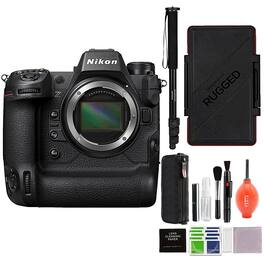 Bundle - Nikon - Z 9 FX-Format Flagship professional full-frame stills/video mirrorless camera Body w/ Advanced Accessory - Black