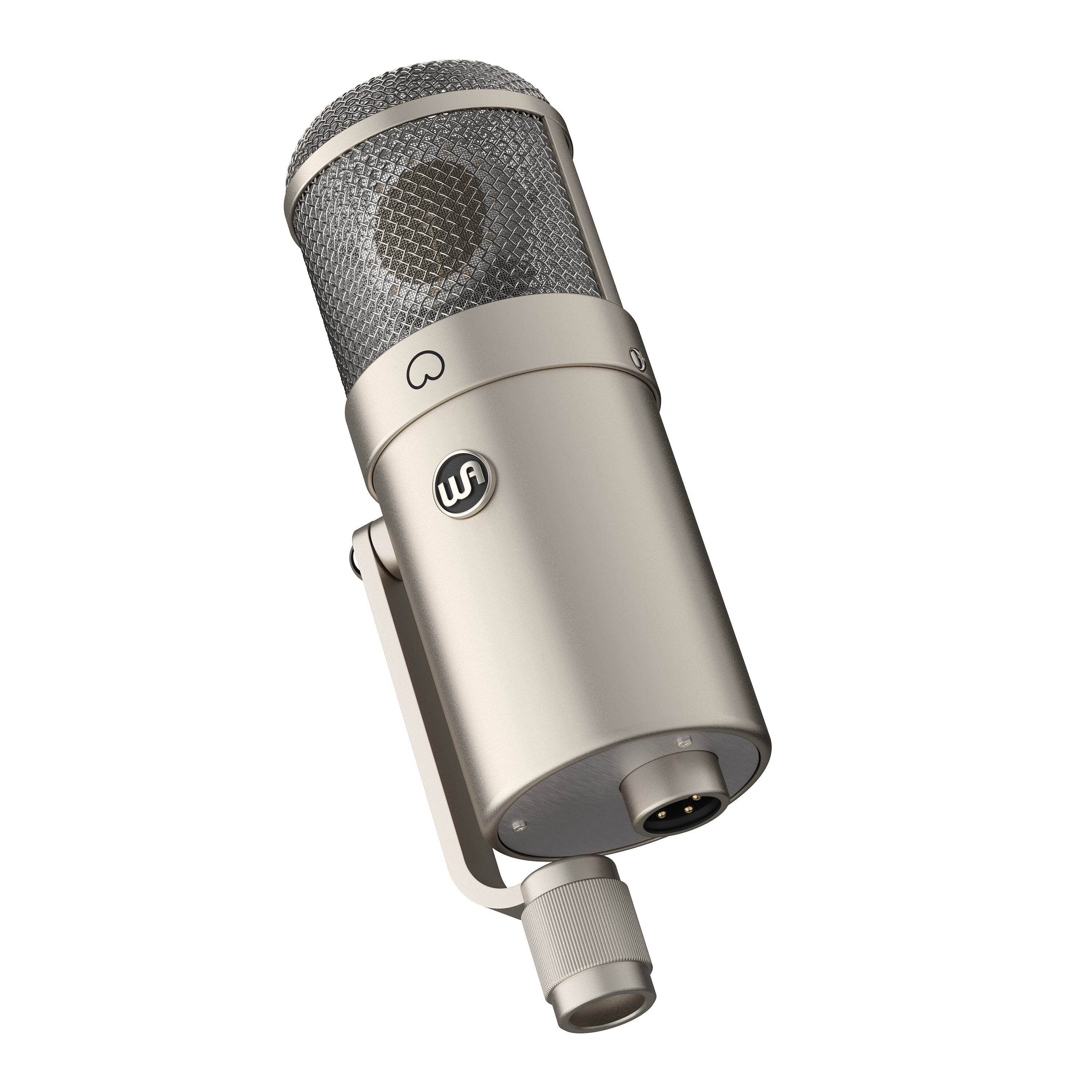 Alt View 12. Warm Audio - WA-47F Large Diaphragm FET Condenser Microphone - Silver.
