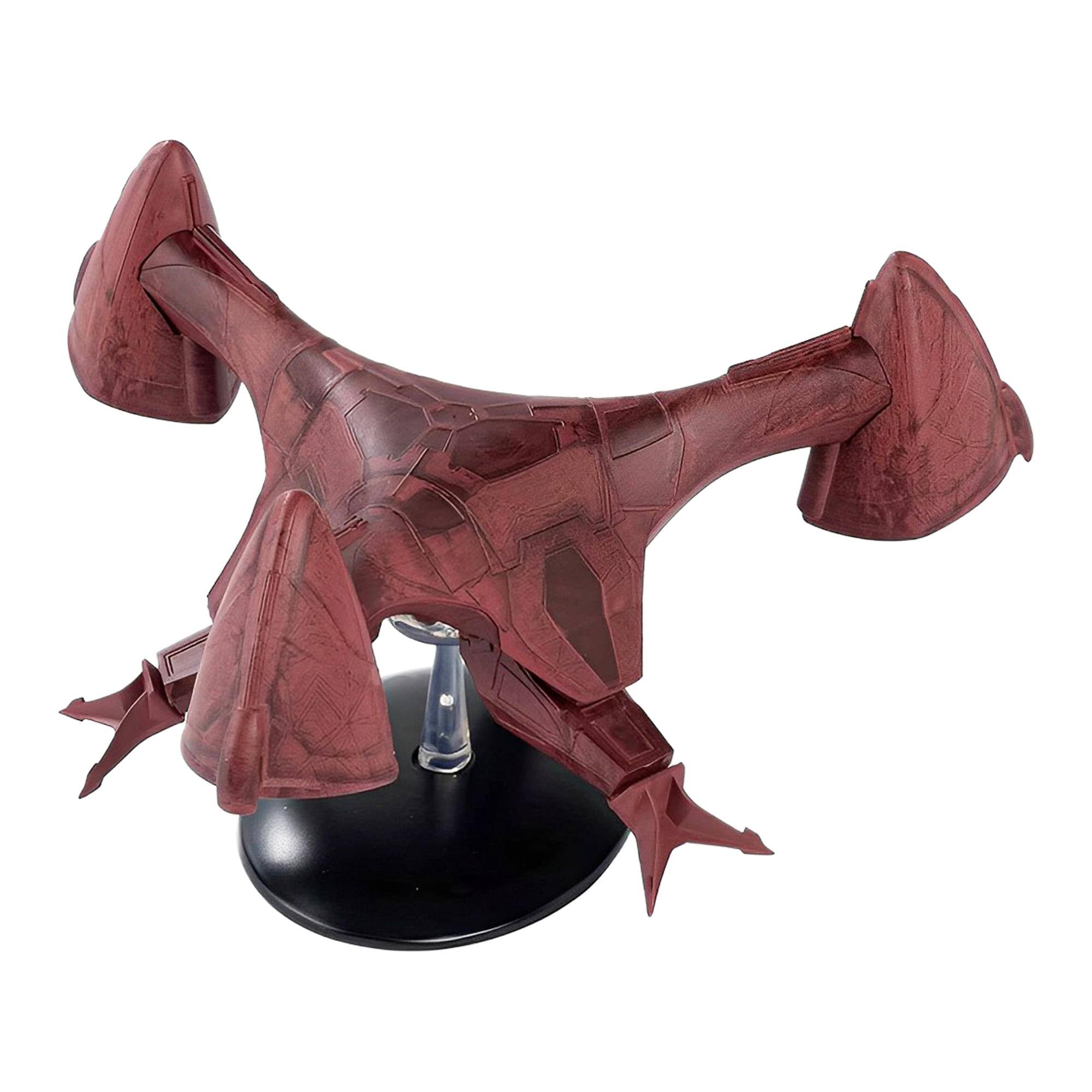 Alt View 2. Eaglemoss - Eaglemoss Star Trek Ship Replica | Vulcan Lander (The TPlana Hath) - Red.