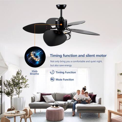 Timing function and silent motor  
Not only bring you a comfortable and quiet night, but also save energy  
35db Breathe  
Timing Function  
Mute Function