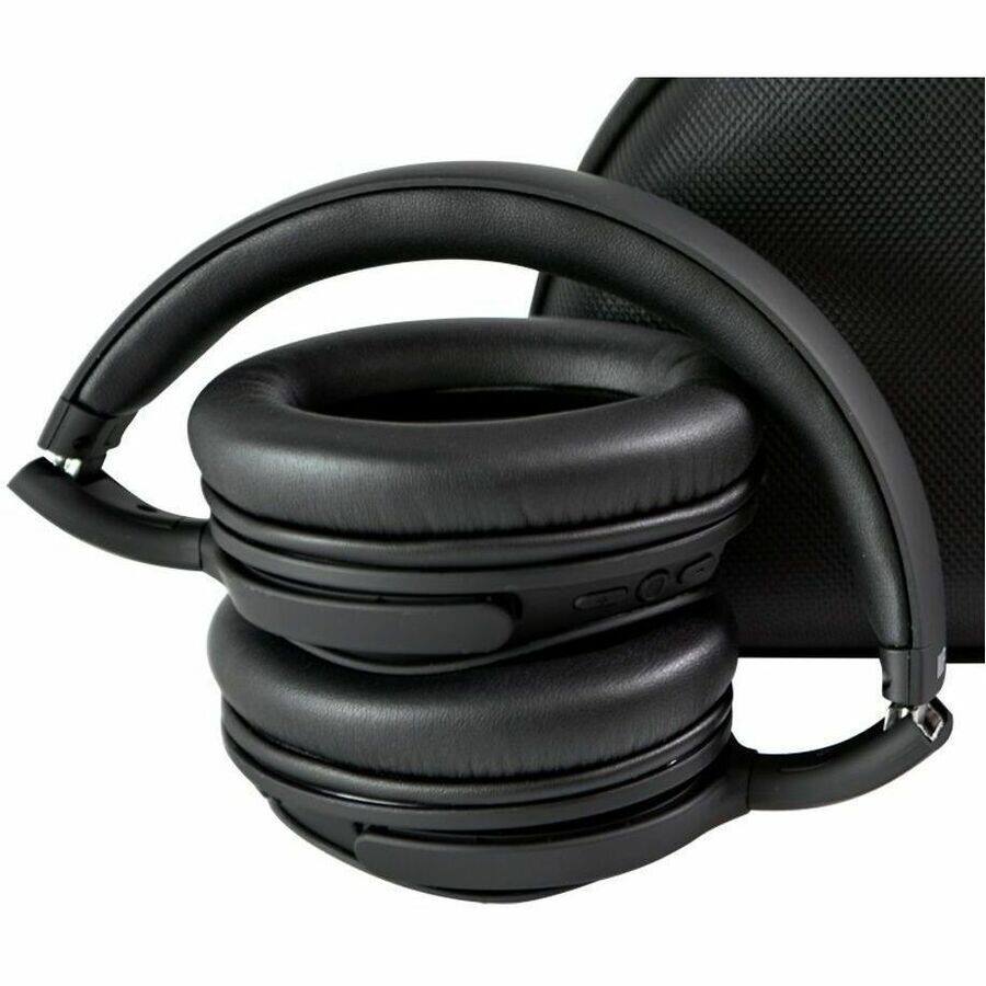 Alt View 3. Monoprice - Monoprice BT-300ANC Active Noise Cancelling (ANC) Bluetooth Headphones - Stereo - Mini-phone (3.5mm) - Wired/Wireless - Unknown.