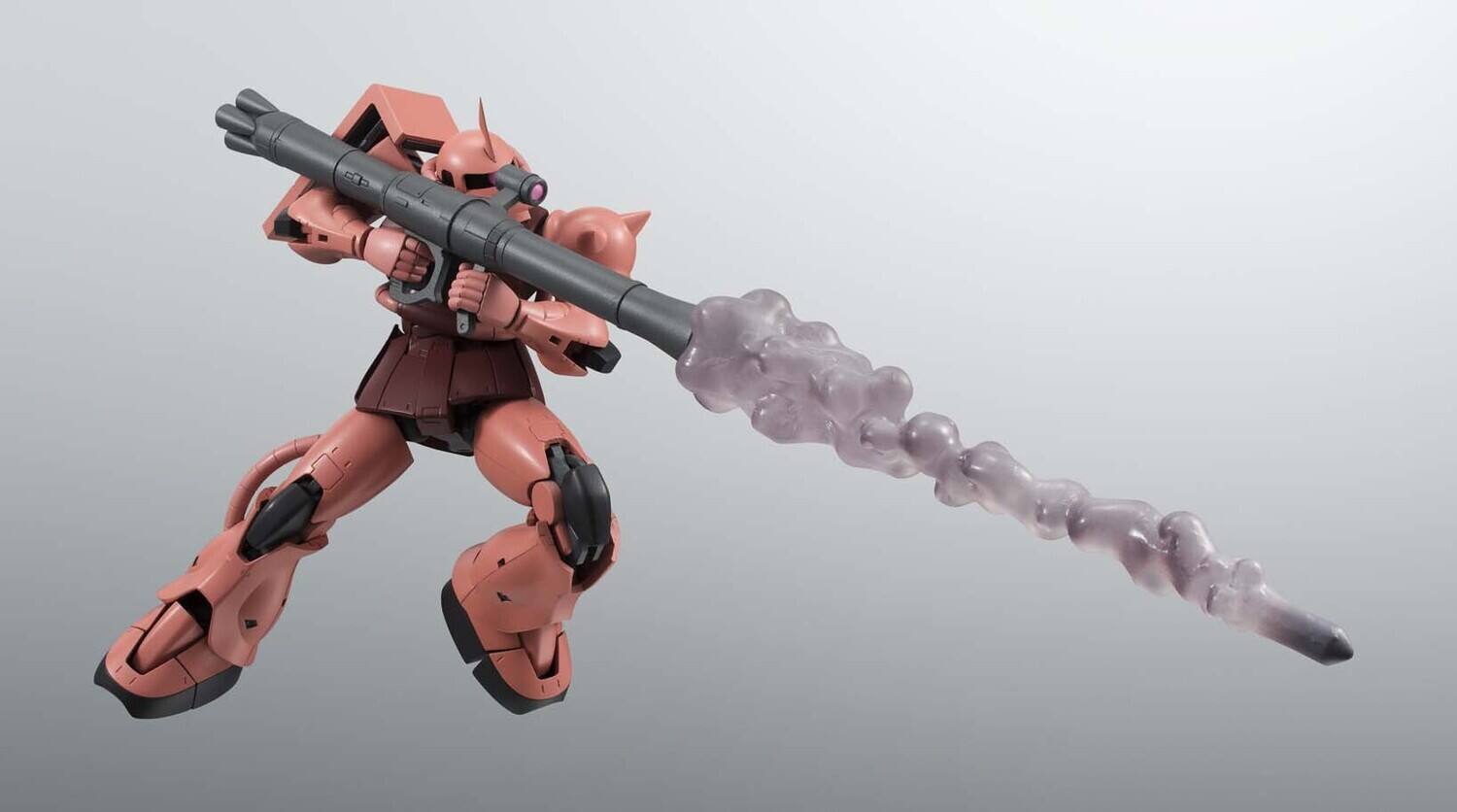 Alt View 3. Bandai - Tamashi Nations - Moblie Suit Gundam - THE ROBOT SPIRITS - MS-06S ZAKU II CHAR'S CUSTOM MODEL - COLLECTIBLES - Multicolor.
