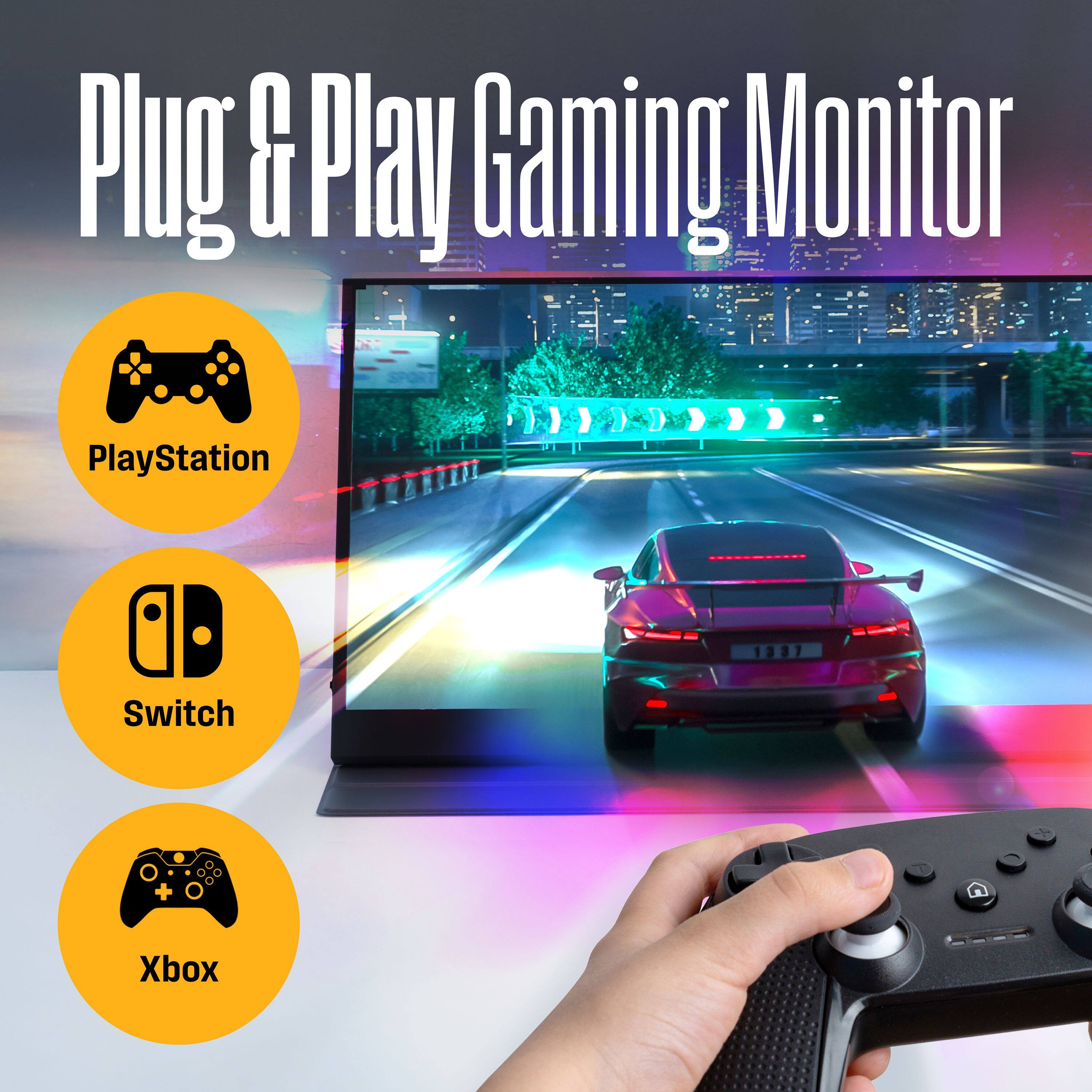 Plug & Play Gaming Monitor PlayStation 1331 Switch + Xbox