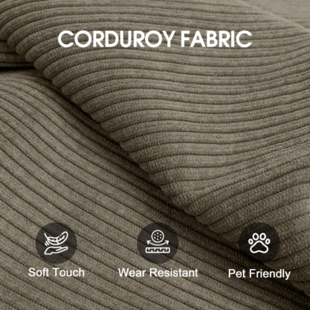 CORDUROY FABRIC

- Soft Touch
- Wear Resistant
- Pet Friendly