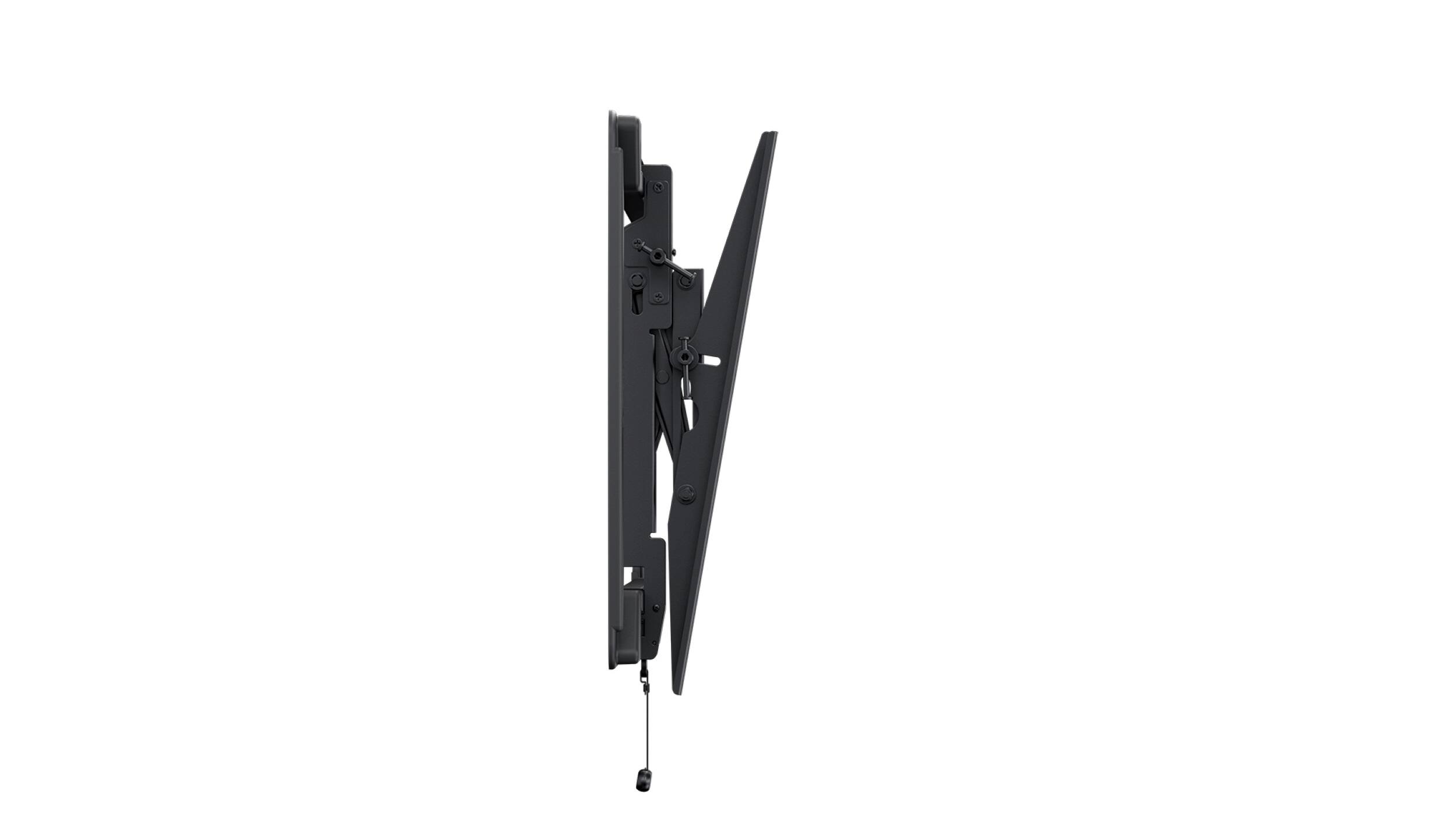 Alt View 4. ErgoAV - 46″ -100″ Extend, Swivel & Tilt TV Mount Model ERMTL3-01B - Black.