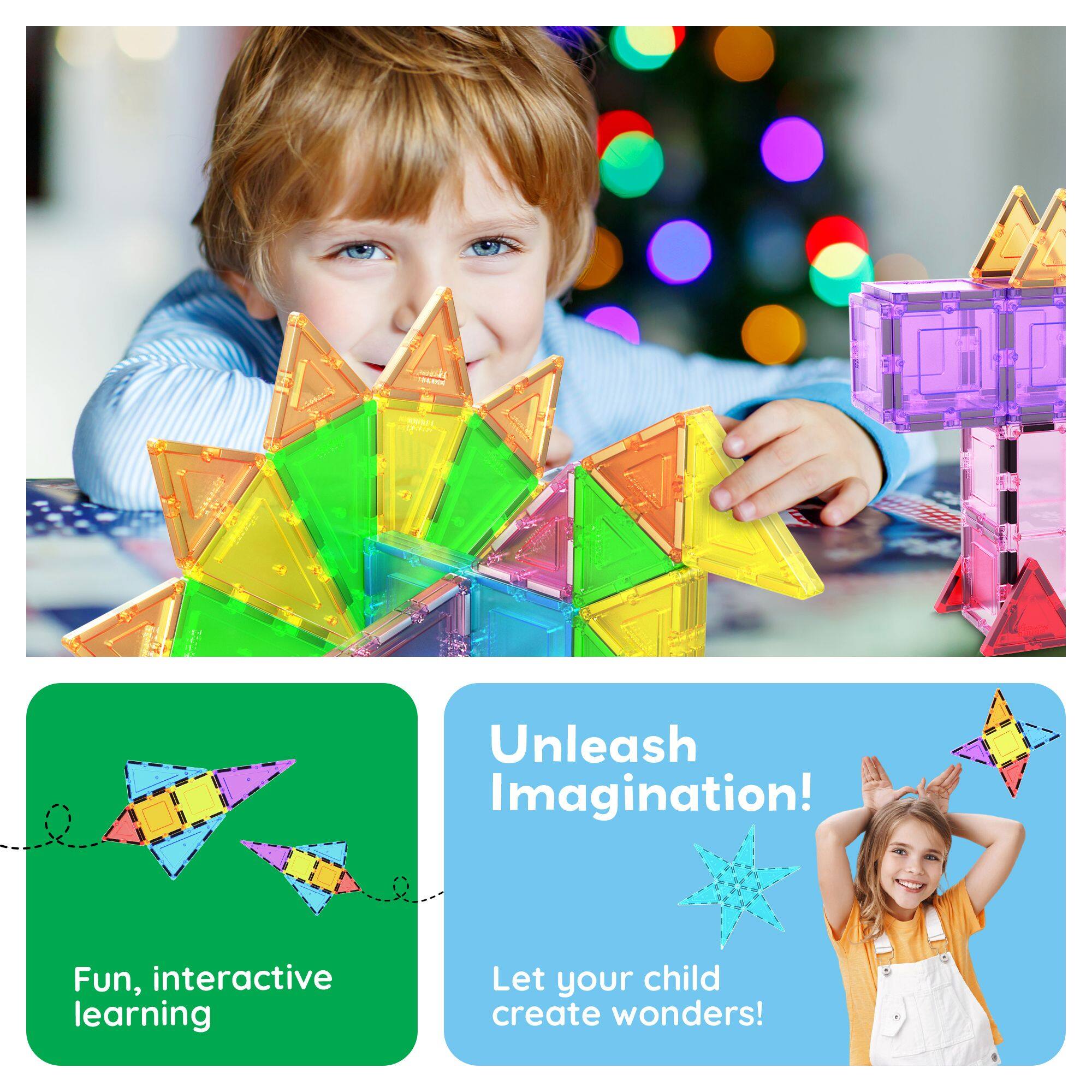 Unleash Imagination! Let your child create wonders! Fun, interactive learning