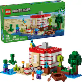 LEGO - Minecraft The TNT Jungle House Building Set 21275