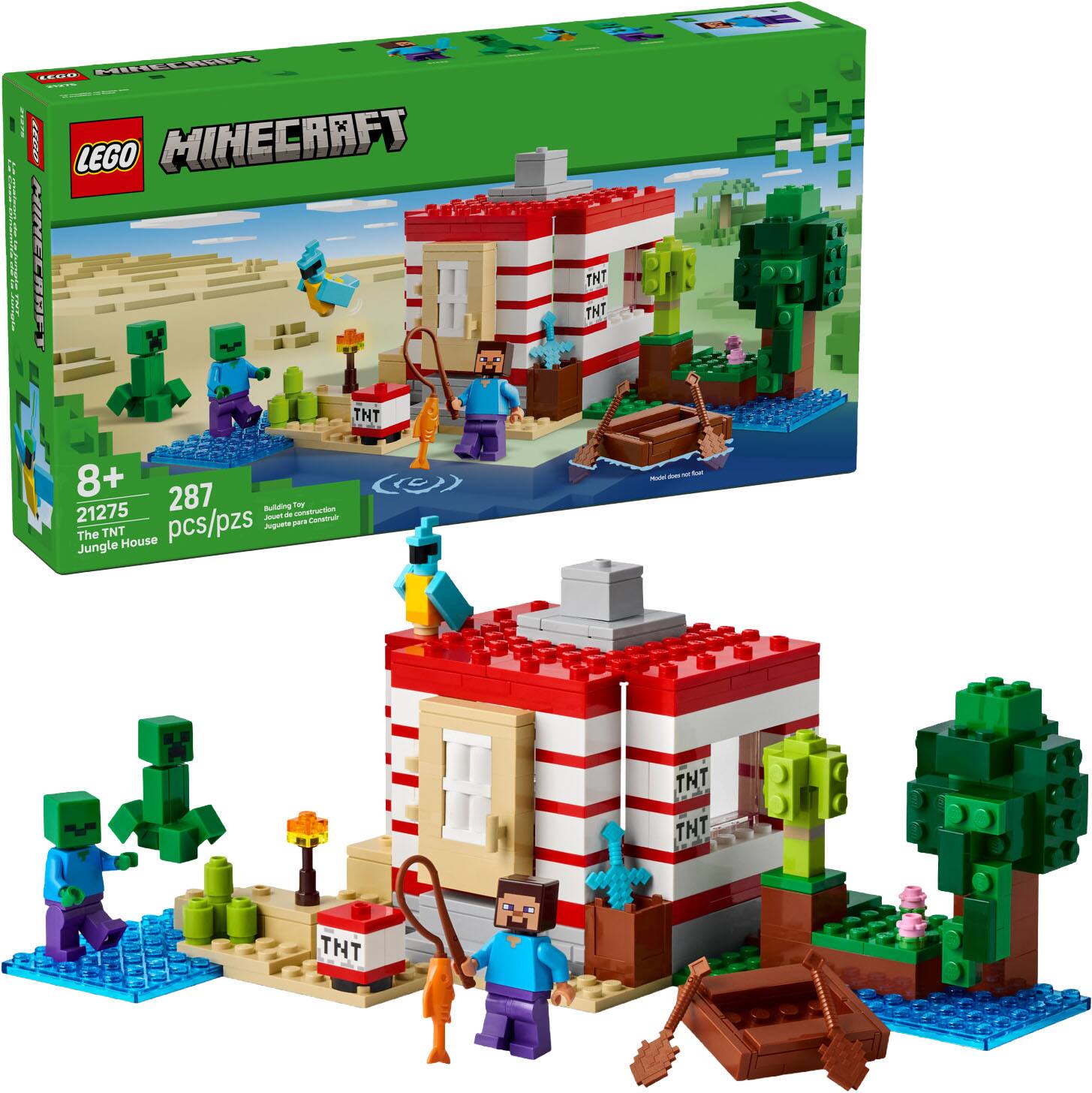 Minecraft The TNT Jungle House Building Set 21275