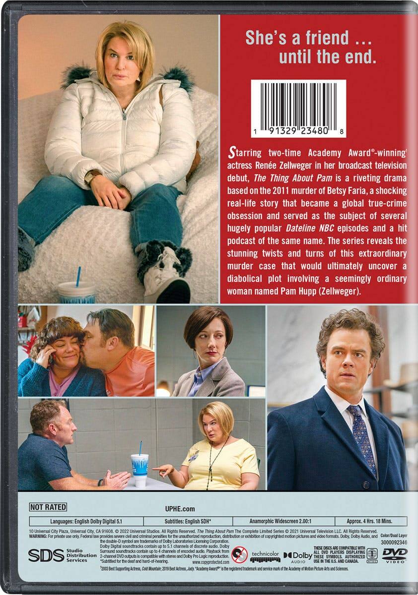 Back. The Thing About Pam [DVD].