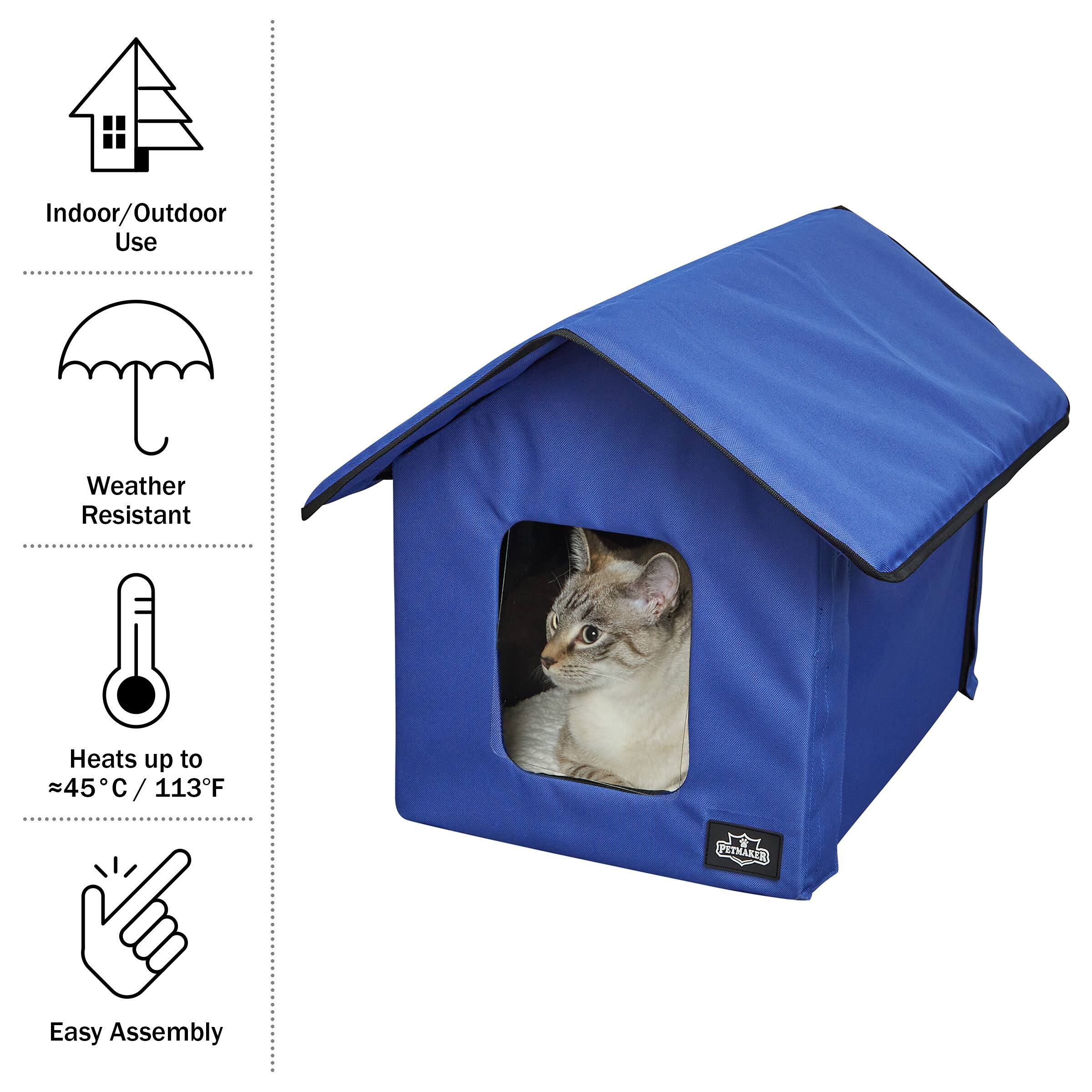 Indoor/Outdoor Use  
Weather Resistant  
Heats up to 45°C / 113°F  
Easy Assembly