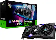 MSI OC Gaming GeForce RTX 5070 Trio 5070 GDDR7 12GB Gaming Trio | Studio Ray Tracing | DLSS 4 |