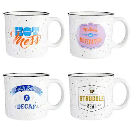 HOT mess Medicine AND MOTIVATION Death Before DECAF THE STRUGGLE IS REAL