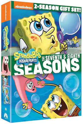 Front. SpongeBob SquarePants: The Seventh & Eighth Seasons - DVD.