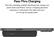 Pass-Thru Charging
Pass-thru charging enabled: Simultaneously charge your power bank and iPhone. Use as a charging pad when stationary, or disconnect the cable and use it on-the-go as a power bank.