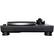 Alt View 11. Audio-Technica - Stereo Turntable - Sleek black.