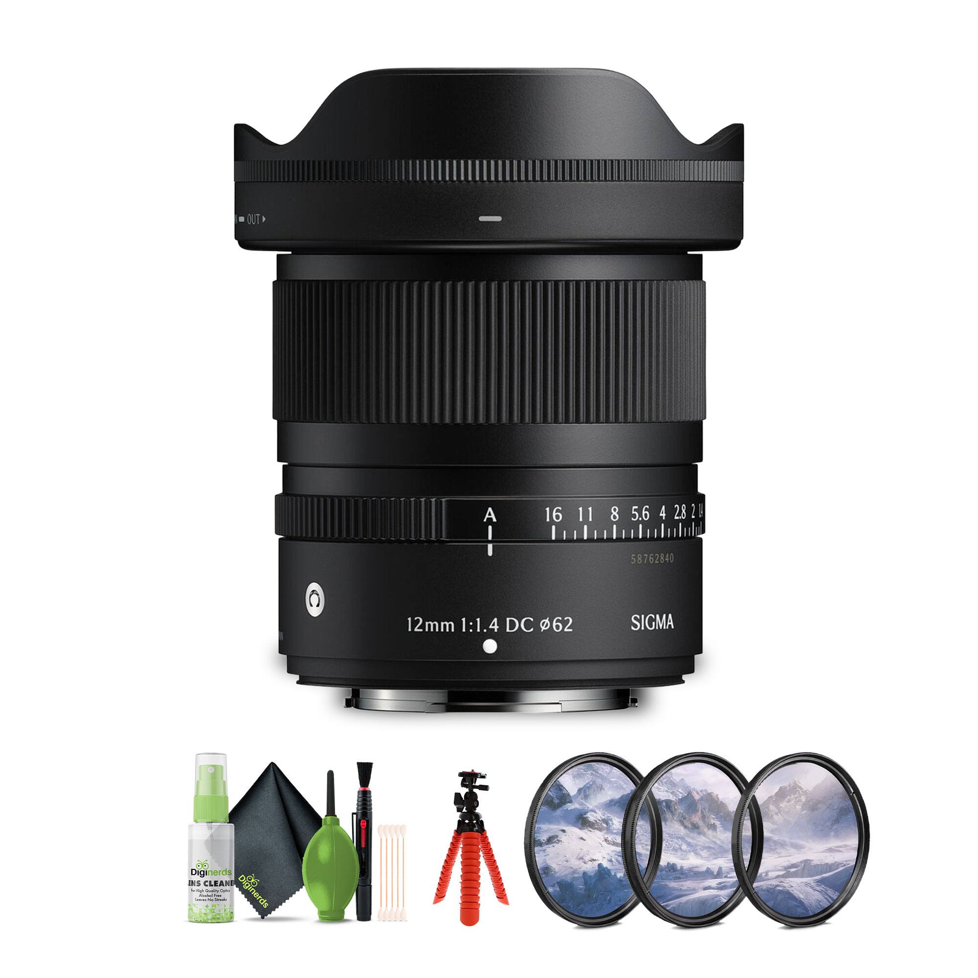 Sigma - 12mm f/1.4 DC Contemporary (FUJIFILM X) Bundle 2 - Black price history on PriceWatchPro