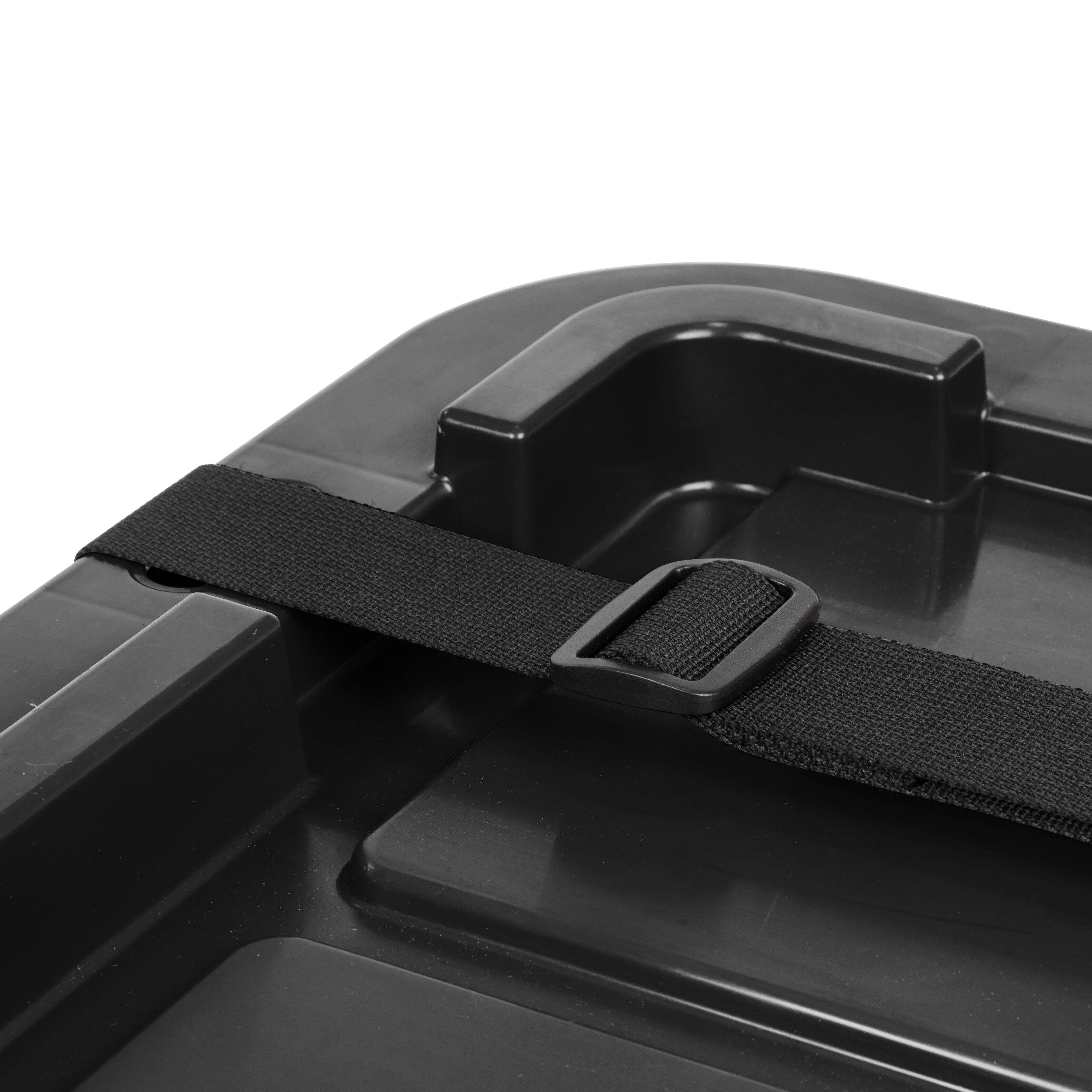 Alt View 5. IRIS USA - IRIS USA 27Gal/108Qt Large All-Weather Heavy-Duty Stackable Storage Plastic Bin Tote Container with Quick Snap Lid.