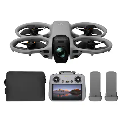 Front. DJI - DJI Avata 360 8K Drone Fly More Combo with RC 2 Remote Controller.
