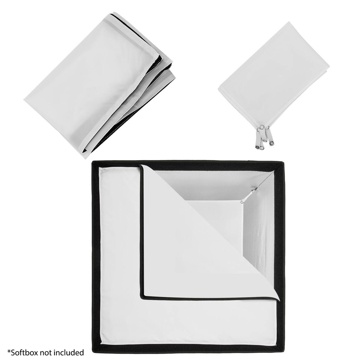 *Softbox not included
