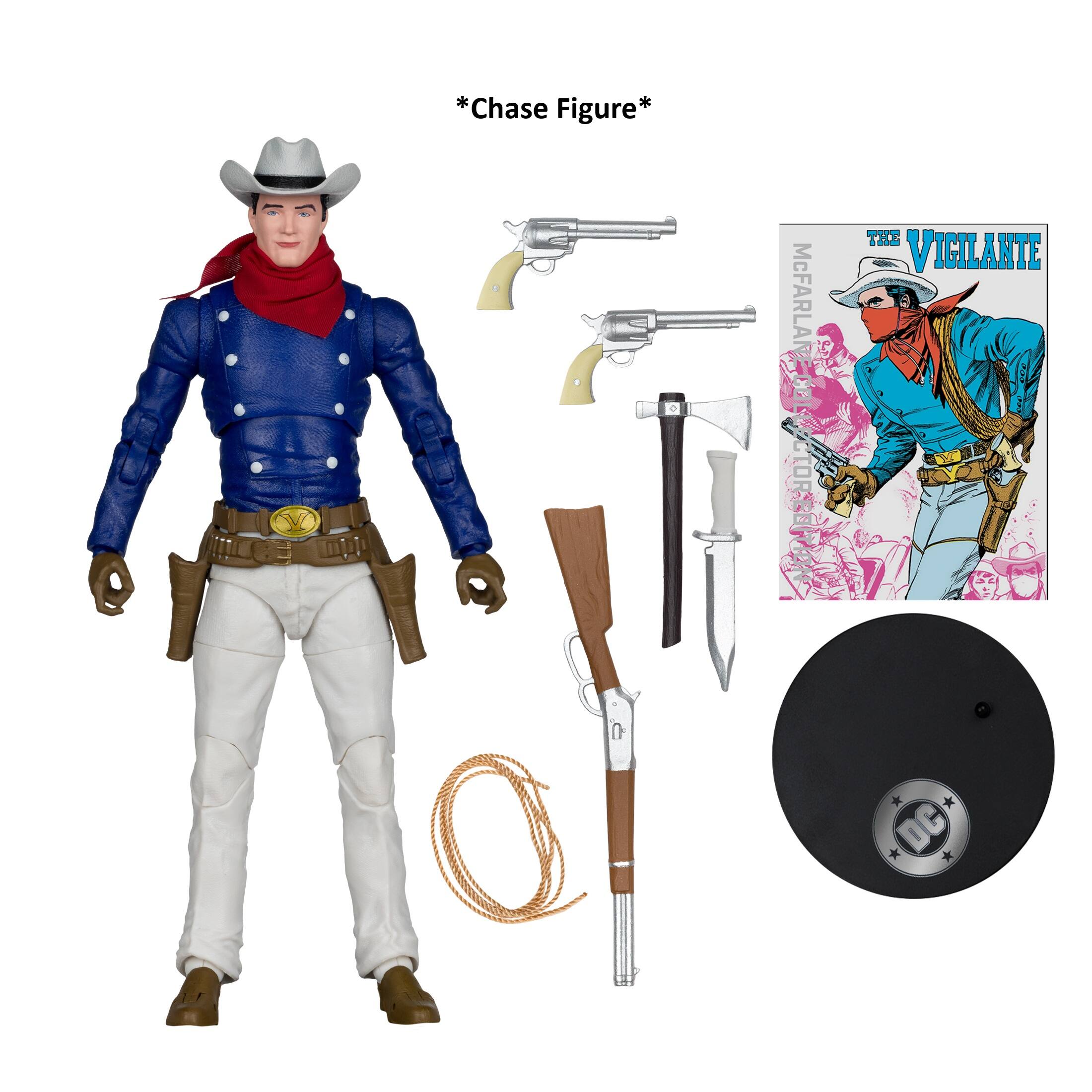 *Chase Figure*  
McFARLANE COLLECTOR  
THE VIGILANTE  
DC