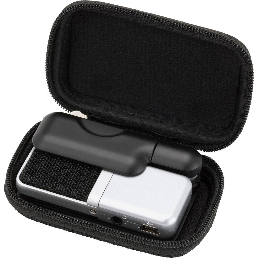 Angle. Samson - Samson Go Mic Portable Clip-on USB Condenser Microphone (Titanium) + Accessories.