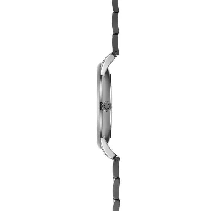 Alt View 2. Obaku - Obaku Lyng Stor Smokey Men’s Watch – Grey/Gun Dial With Date - Grey.