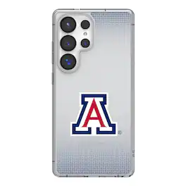 Keyscaper - NCAA - Arizona Wildcats Linen Logo Galaxy Clear Case - S23 Ultra - Multicolor