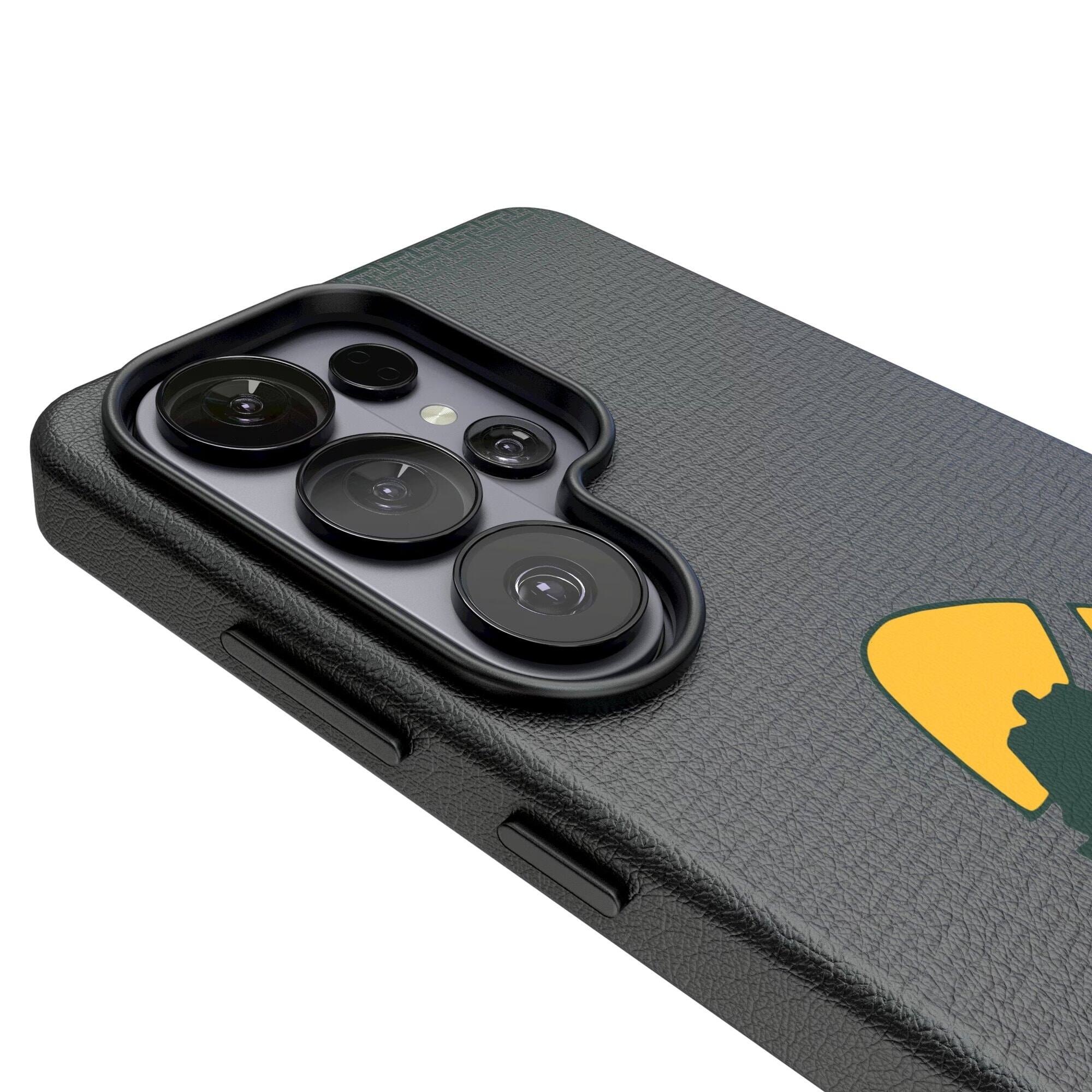 Alt View 2. Keyscaper - Green Bay Packers Historic Collection 1961-1969 Galaxy Magnetic Bump Case - S24 - Black.