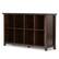 Angle. Simpli Home - Acadian 8 Cube Storage Sofa Table - Brunette Brown.