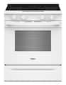 Whirlpool - 30 in. Wide 5 elements 5.3 cu. ft. Slide-In Electric Range with No Preheat and Slow Cook Modes - White