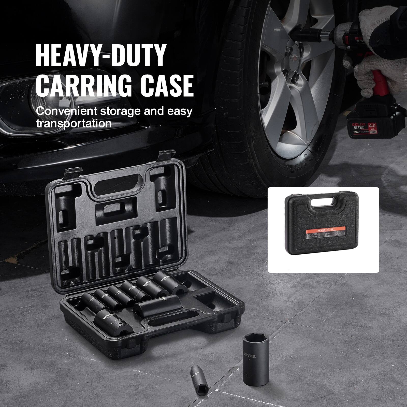 HEAVY-DUTY CARRING CASE Convenient storage and easy transportation S1 I UMur ... OEL LAI 4.0 / dn -  TEVOS